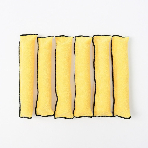 Ei-lämpökiharrit Heatless Curl Stick KELTAINEN Yellow
