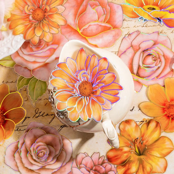 Blomsterdekaler Blomdekaler 2 2 2