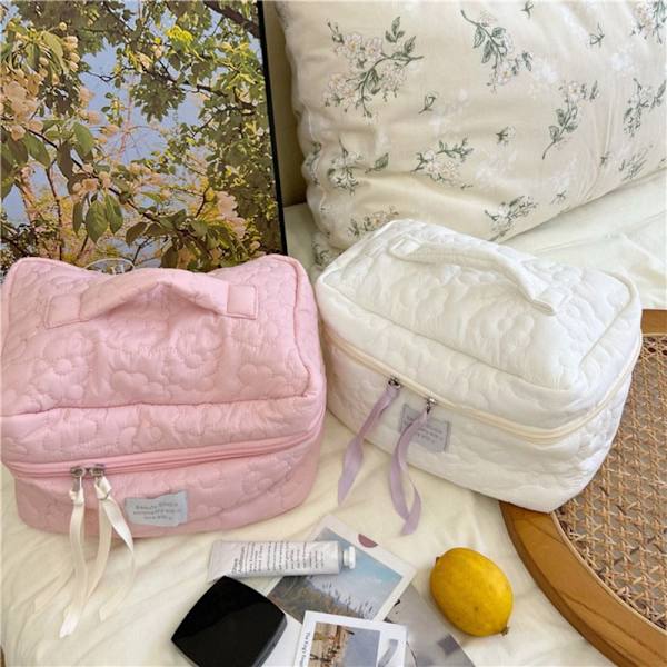 Sminkeveske Kosmetisk veske WHITE M White M