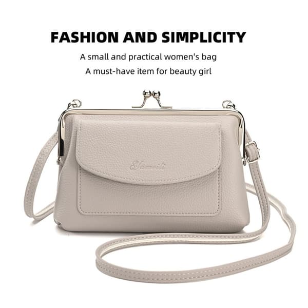 Crossbody Bag Skulderveske GRÅ grey
