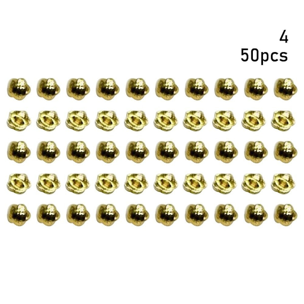 50 st dockspänne miniknappar 4 4 4
