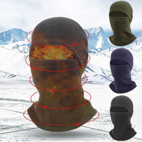 Balaclava talvihattu ARMY GREEN army green