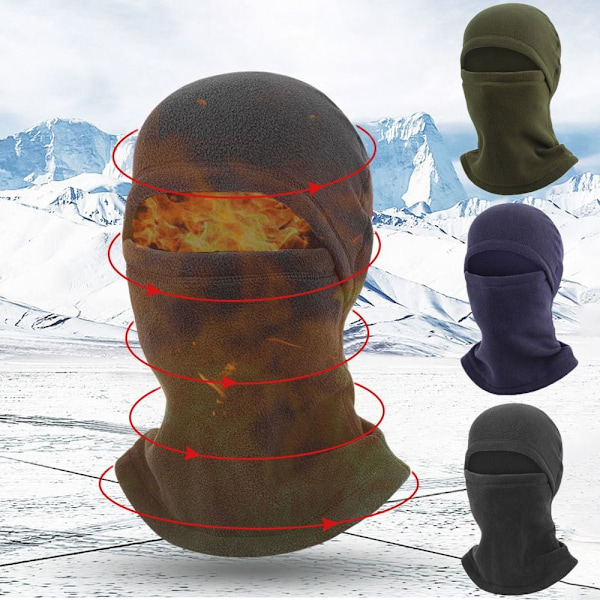 Balaclava vinterlue ARMY GREEN army green