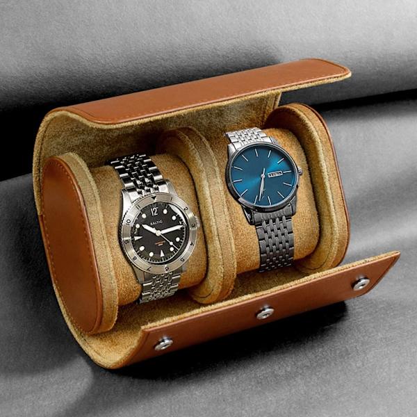 Display Box Case BRUN 2 PLATSER 2 PLATSER brown 2 Slots-2 Slots