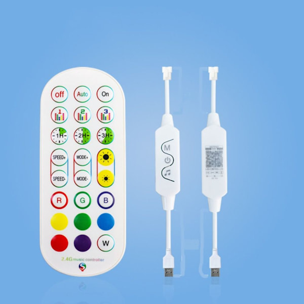 Led-valon himmentimen valonohjain VALKOINEN white
