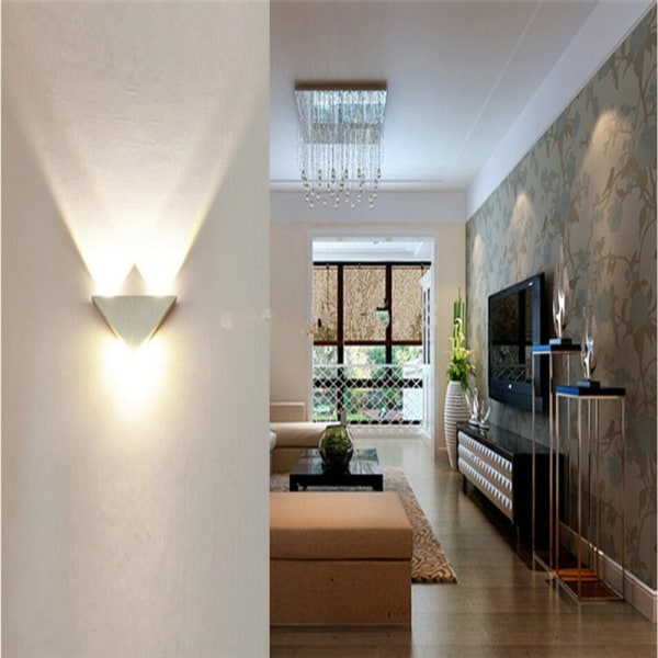 Vägglampa Vägglampa VIT VIT white