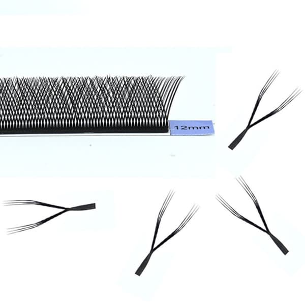 ÅÅ Form Triple Splits Tips MIX 8-12MMCURL D CURL D Mix 8-12mmCurl D