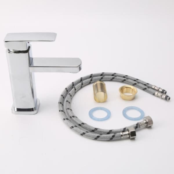 Badrumskranar Blandare Handfatskran SILVER Silver