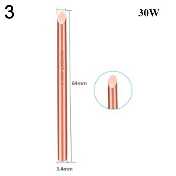 Ekstern varmeloddekolbespids 3 3 3