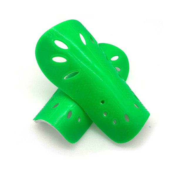 2 par Fodbold skinnebensbeskyttere Fodbold skinnebensbeskyttere GRØN green