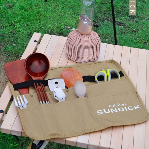 Utendørs servise Oppbevaringspose Camp Picnic Oppbevaringspose SQUARE Square