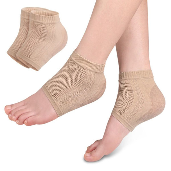 Heel Protective Cover Plantar Fasciitis Heel Sukat BEIGE Beige