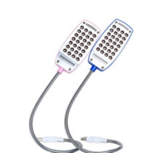 Läslampa Led USB Book Light BLÅ blue