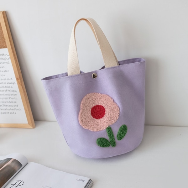 Naisten käsilaukku Lunch Box Bag PURPURA Purple