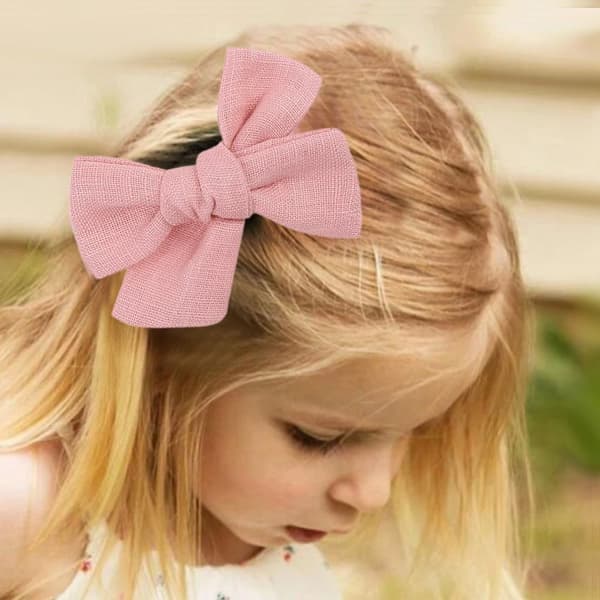 2 par ensfarget bowknot hårnål 5 5 5