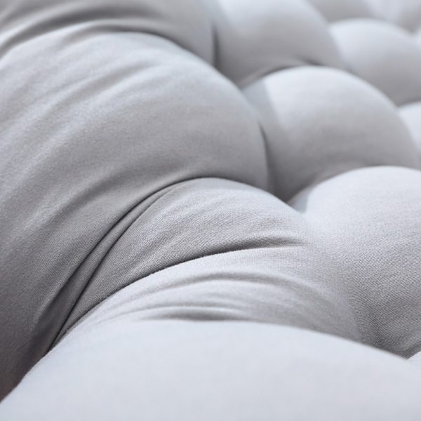 Sædepuder Bænk Sædehynde GRÅ 48X125X8CM Gray 48x125x8cm