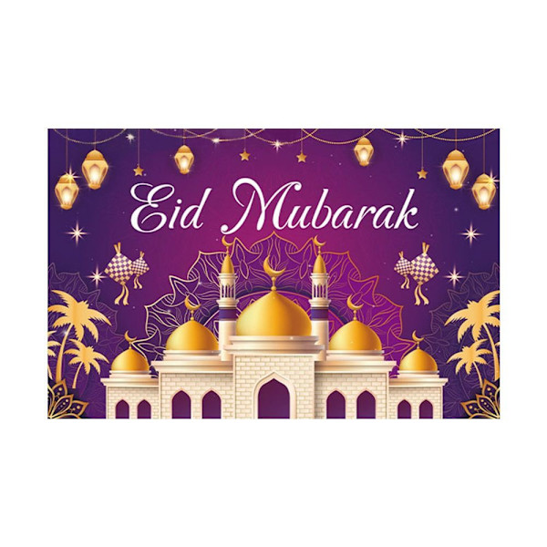 Eid Bakgrundsbanner Ramadan Dekoration 07 07