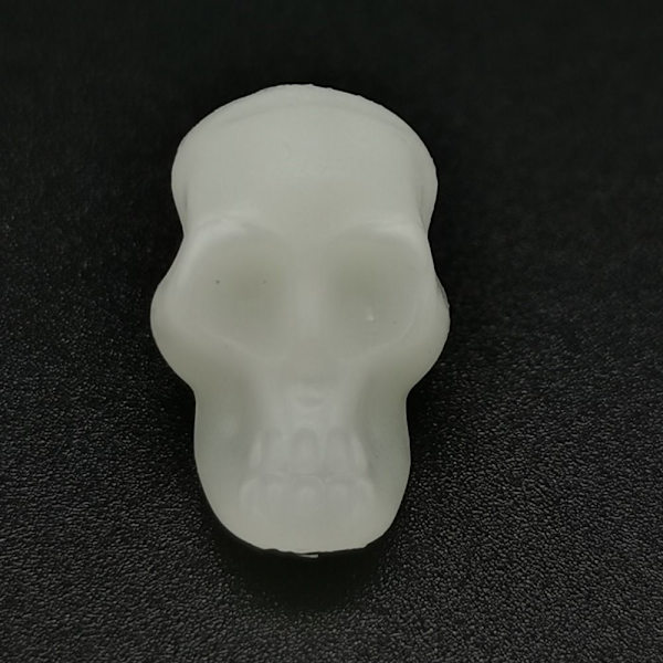 100/50 KPL Halloween Mini Skull Luminous Skeleton Head MIXED MMixed Color