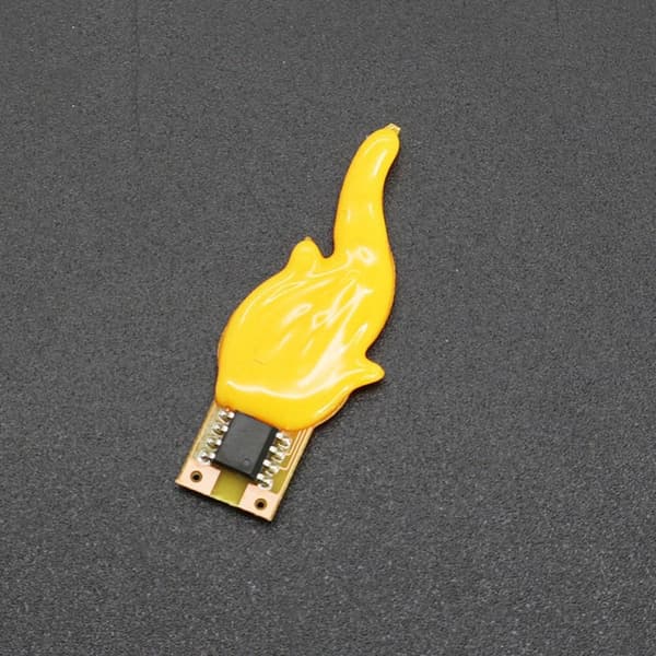 10 ST Flame Lampor Diod Lights Candle Light