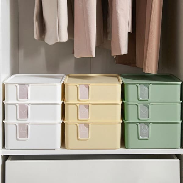 Underkläder Förvaringslåda Låda Organizer VIT 1CELL 1CELL white 1cell-1cell