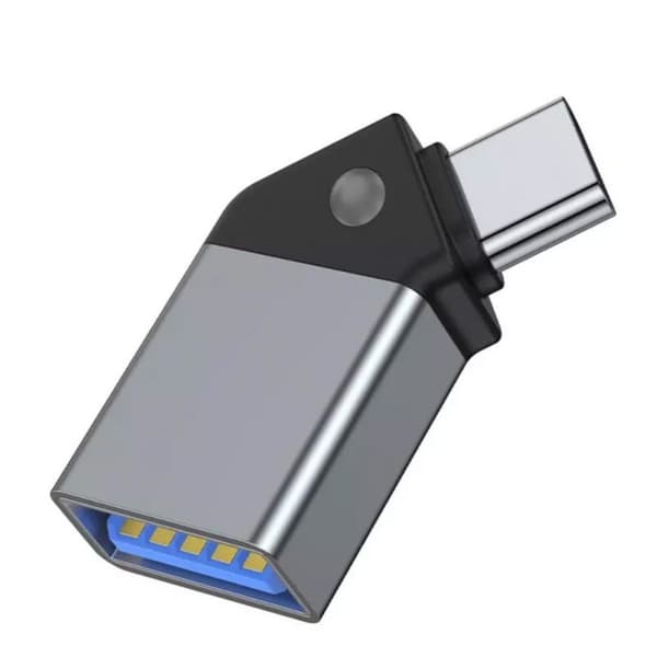 OTG Adapter Type-C til USB 3.0 GRÅ Grey