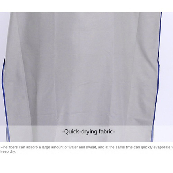 Hættekapper Håndklæde Poncho GRÅ grey