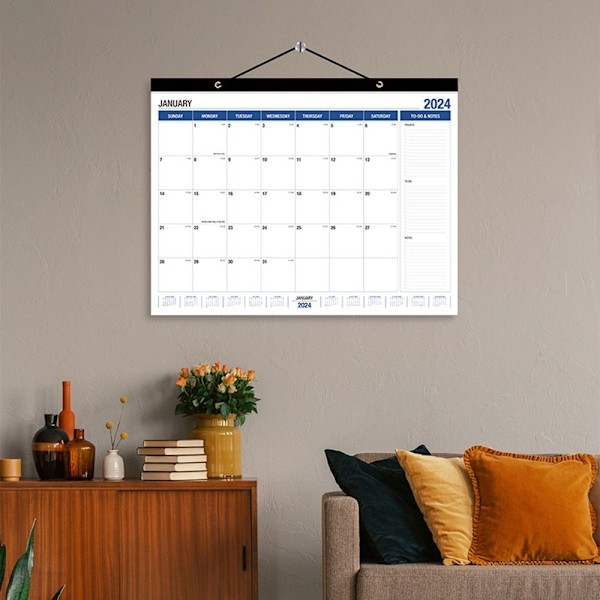 2024-2025 Kalender Väggkalender Dagsschema