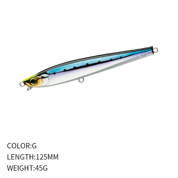 synkende Minnow Baits fiskekroker G G G