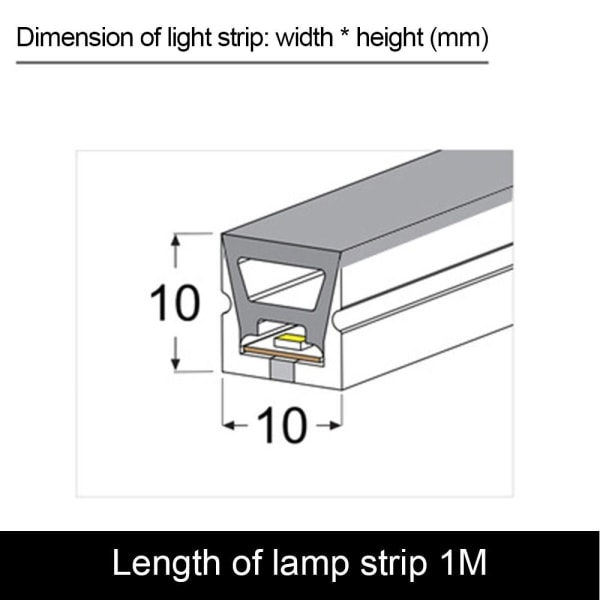 Led Light Strip Conduit Line Light FÄRG 6 FÄRG 6 Color 6