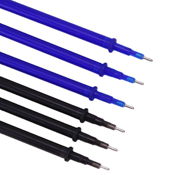 55 STK/SÆT Sletbar gelpen INS Bjørn/køer/blade 04-SORT Blæk 04-Black Ink