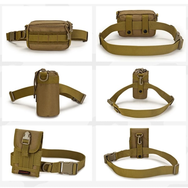 Taisteluvyöt Tactical Belt KHAKI 115cm Khaki 115cm