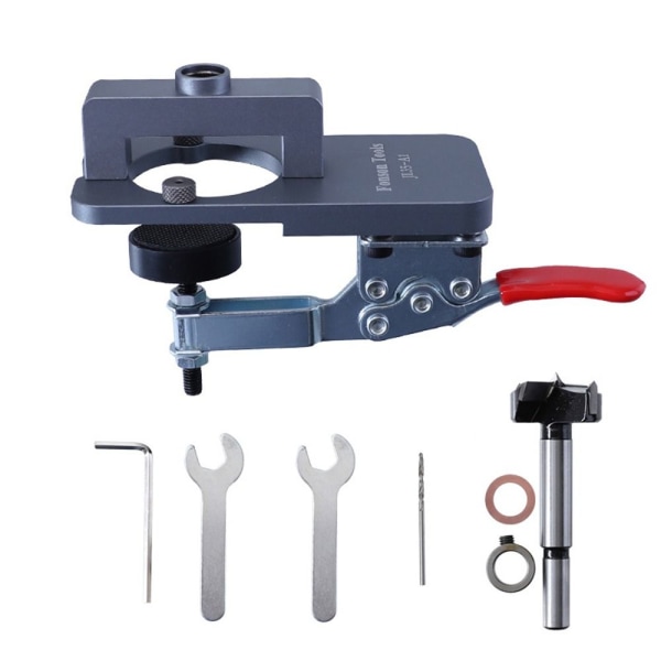 Hulboring Guide Locator Hængsel Boring Jig Hulåbner