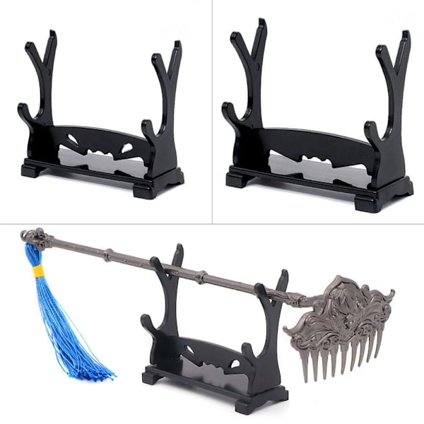 10 stk Samurai Sword Stand Display Rack S S