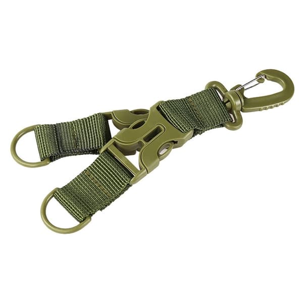 Molle Ribbon Hook EDC Outdooor Clip MUSTA Black