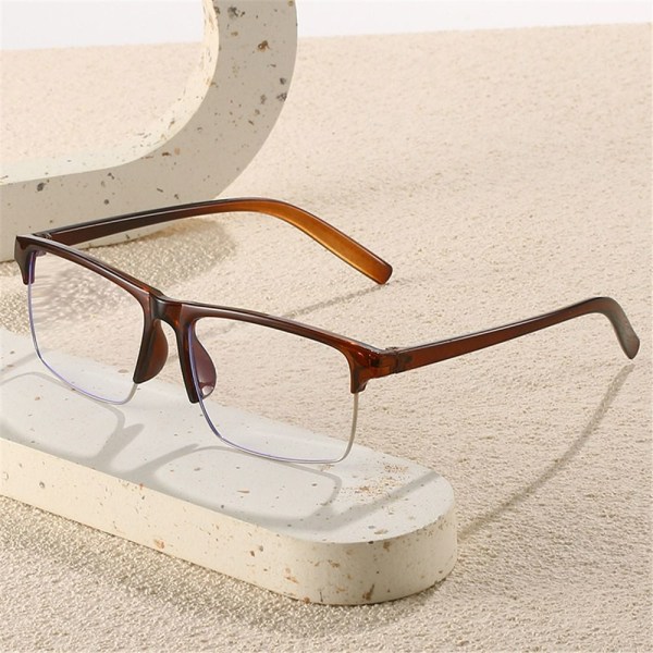 Blåt lysblokerende læsebriller Presbyopiske briller SORT Black Strength 2.5x-Strength 2.5x