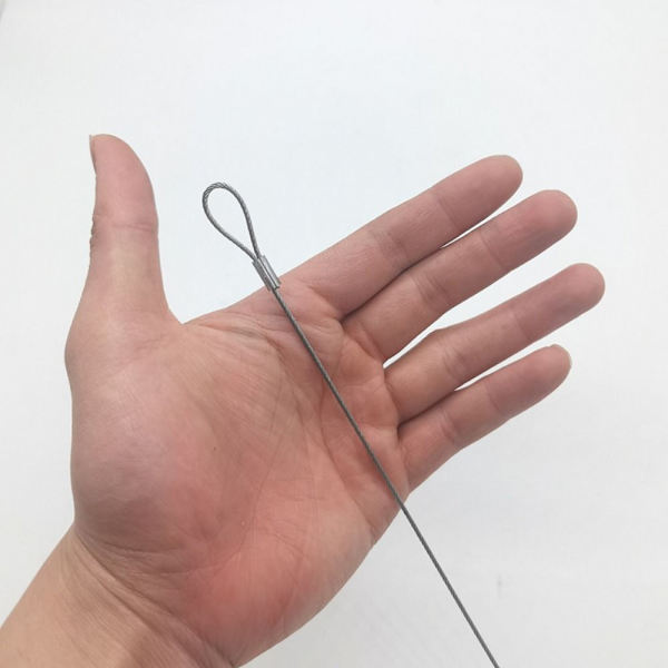 1,5-4mm Stålrep Hängrep 4MM1 METER 1 METER 4mm1 Meter