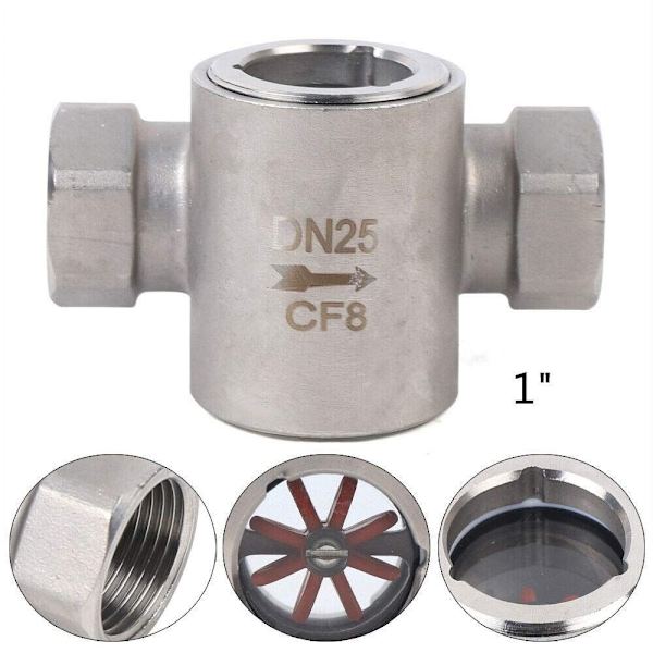 Flow Meter Flow Indicator Eksentrisk impeller