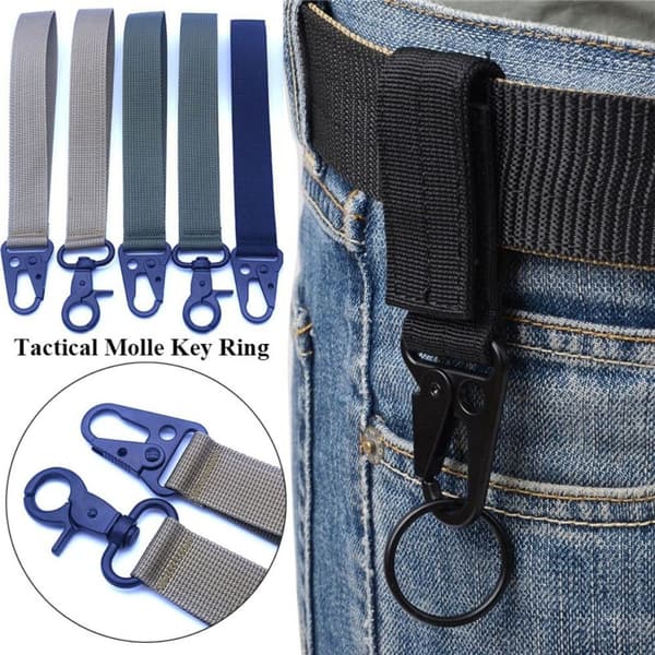 Tactical Molle Buckle Key Ring 5 5 5