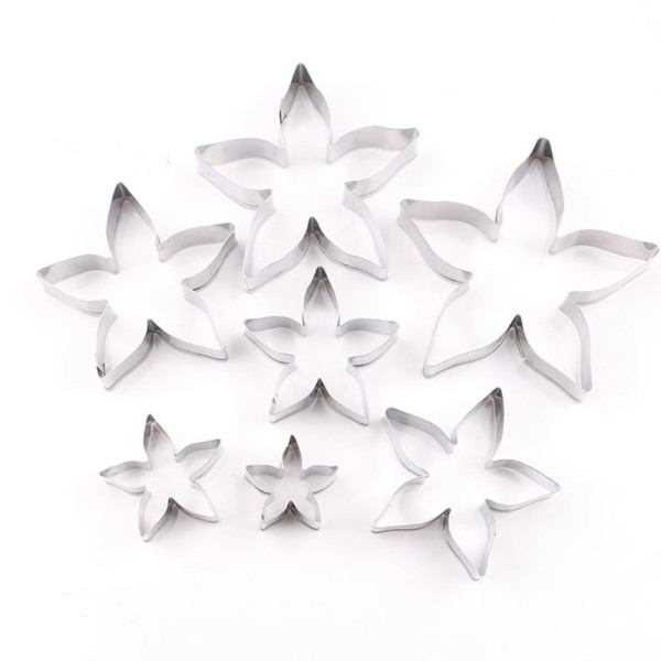 Rose Flower Calyx Cutting Die Cakes Cutters