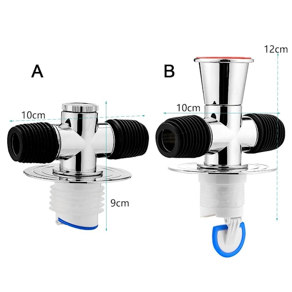 Golvavloppsadapter Gränssnitt Drain Tee Deodorantkontakt B B B