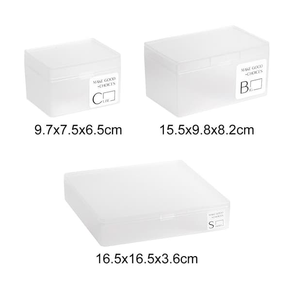 Förvaringslåda case 9,7X7,5X6,5CM 9.7x7.5x6.5cm