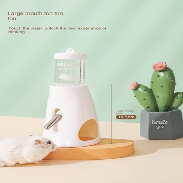 Hamster Vanndispenser Flaske Dispenser ROSA Pink
