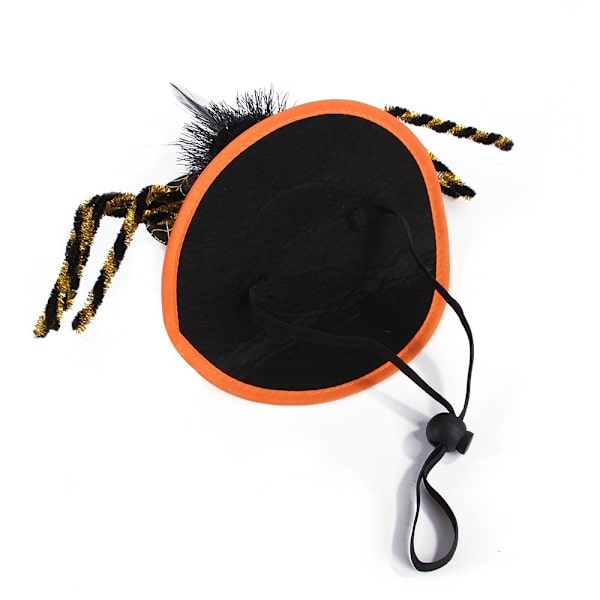 Husdjurshuvudbonader Halloween hatt SVART Black