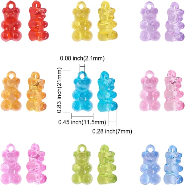 bear candy beads charms bear hurmaa