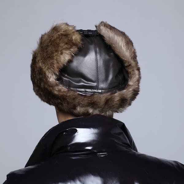 Trapper Hat Vinterhat SORT BLACK