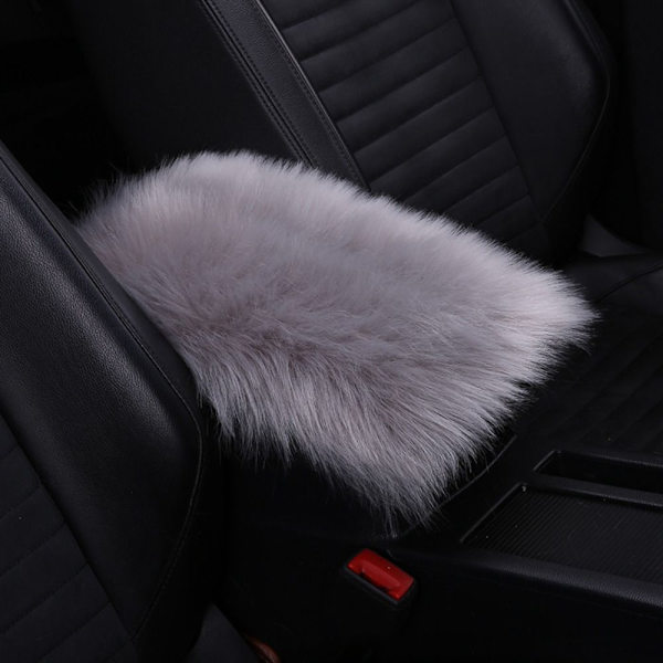 Pehmoinen auton käsinojan pehmuste auton käsinojan cover VAALEANAINEN Light Pink