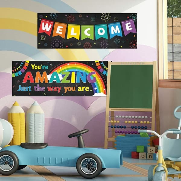 Banner Paper Tervetuloa