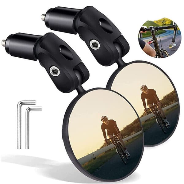 Cykel Backspegel Backspegel 2PCS 2PCS 2Pcs