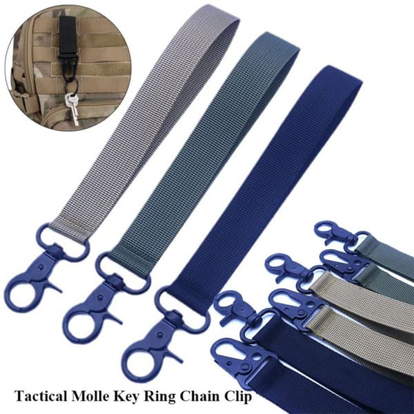 Tactical Molle Buckle Key Ring 9 9 9