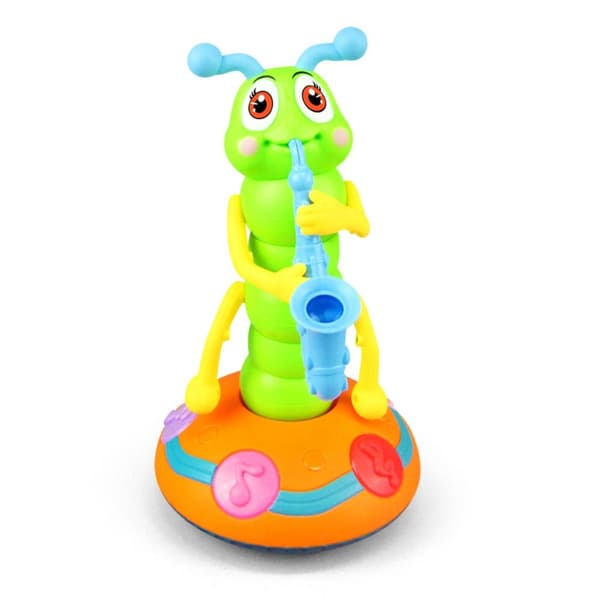 Caterpillar Saksofon Leker Barn Twisting Toy Fun Musical